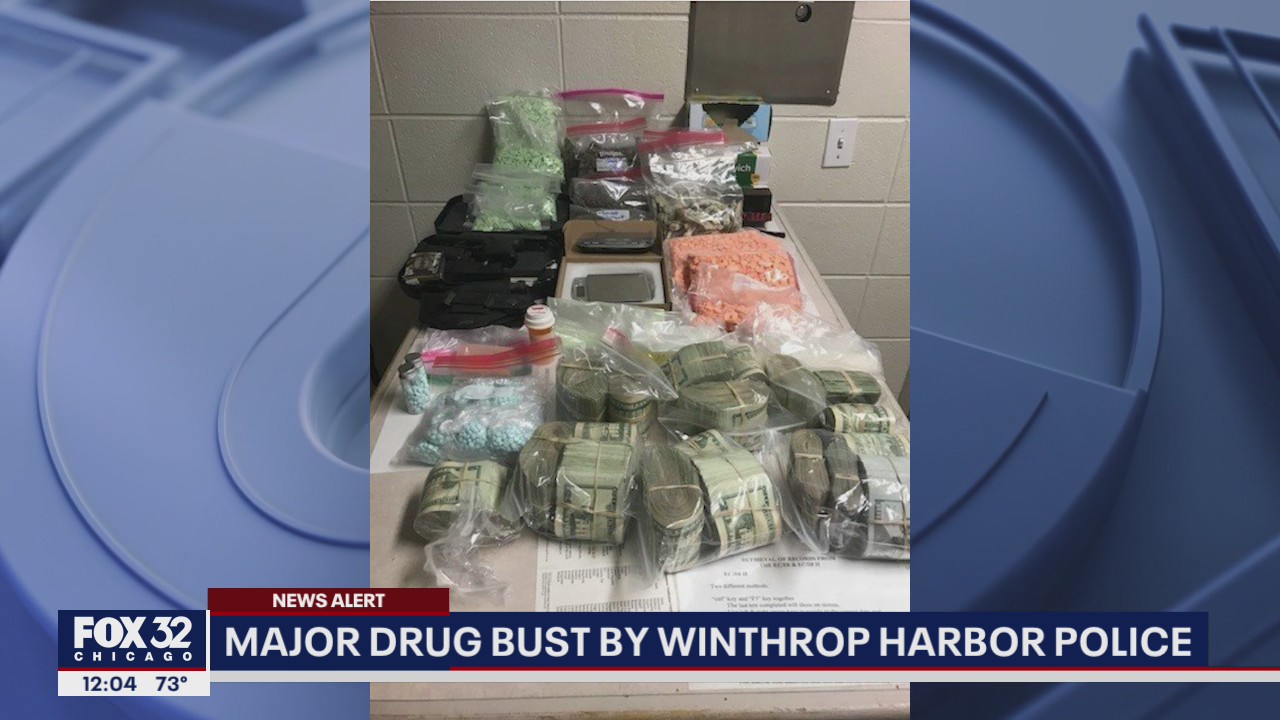 Major drug bust executed by Winthrop Harbor police