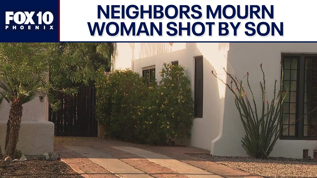 Woman shot by son was beloved by neighbors