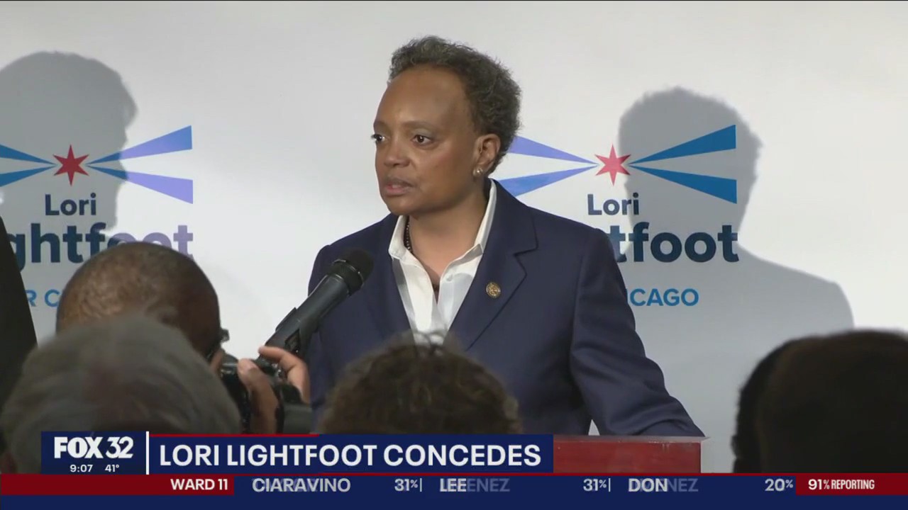'We were fierce competitors': Lori Lightfoot concedes in Chicago mayoral race