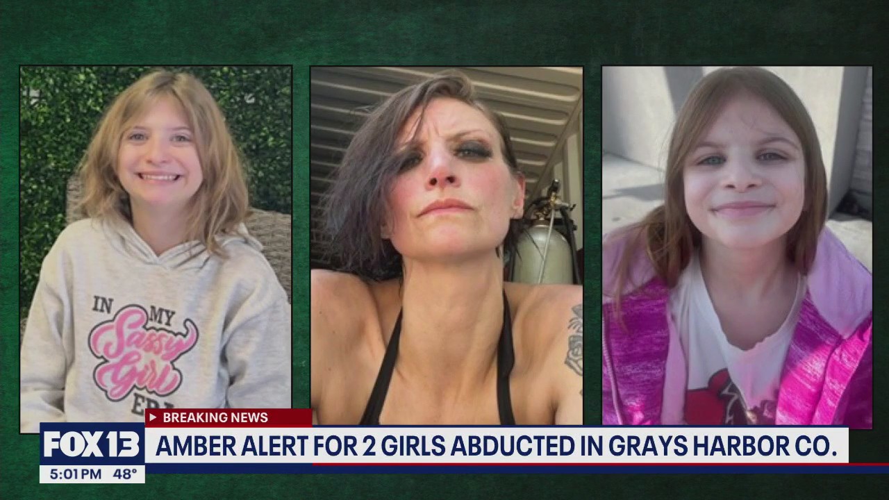 AMBER Alert for 2 girls abducted in Grays Harbor County | FOX 13 Seattle