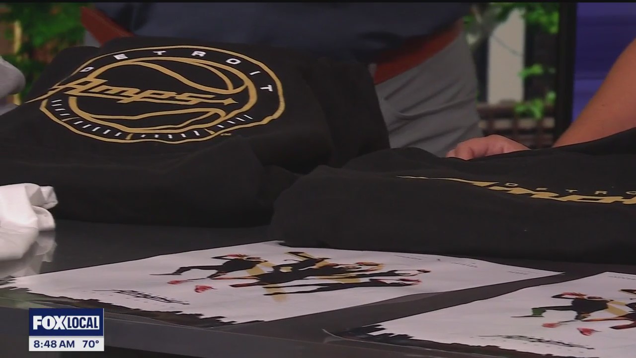 Detroit Amps release new merchandise ahead of hometown debut