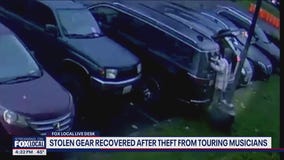 GPS trackers help recover $52K in stolen gear for band touring in Seattle