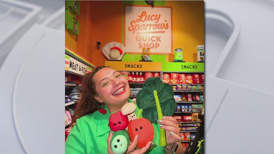 Felt art pop-up shop at Floridarama