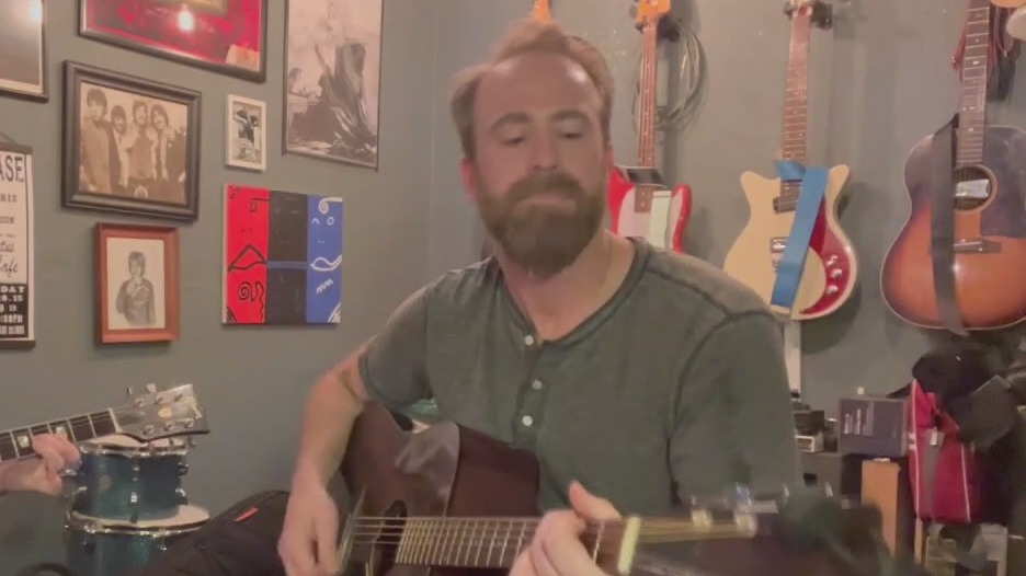 Nick Pagliari performs 'Down in a Rainstrom'