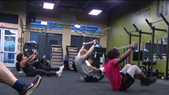 Gilbert gym training first responders, future military members