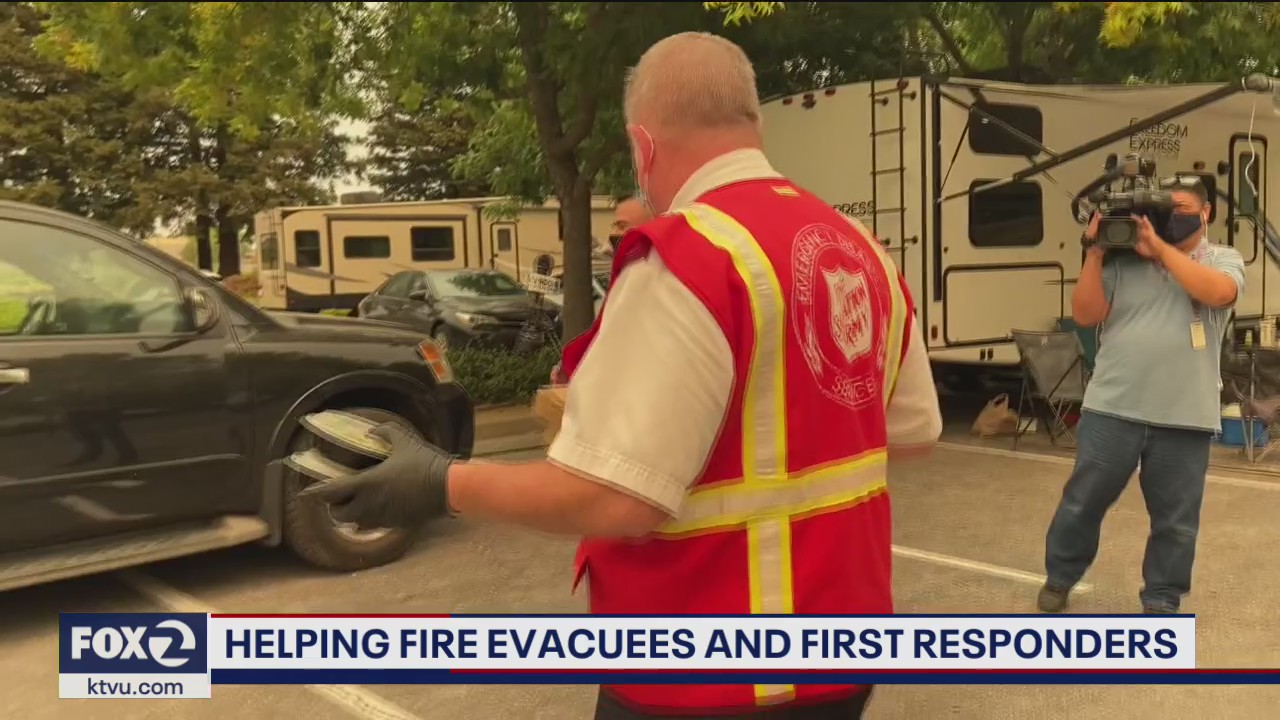 Salvation Army helps victims of Bay Area wildfires