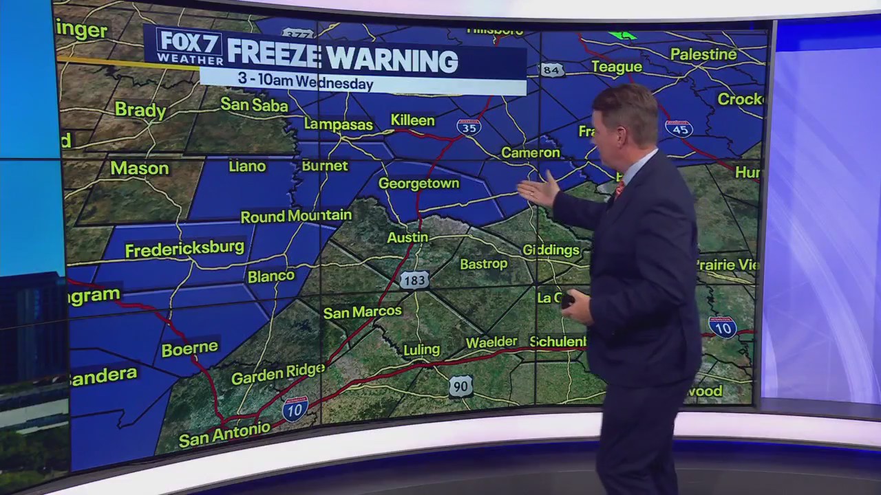 Austin weather: Chilly Halloween forecast