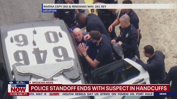 WATCH: LAPD high-speed chase turns into a stand-off