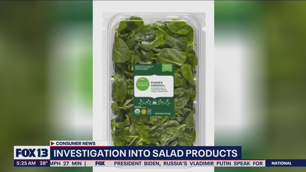 E. coli outbreak linked to packaged salads