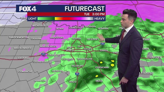 Dallas weather: Feb. 18 afternoon forecast