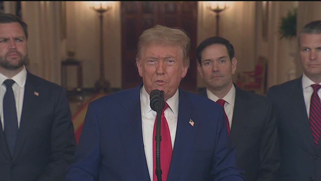 US bombs Iran nuclear sites as Trump hails 'spectacular' success