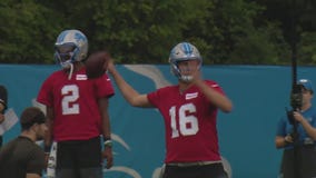 Detroit Lions training camp opens, David Montgomery talks about being hungry