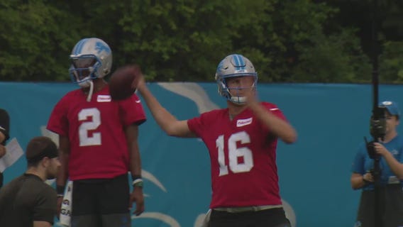 Detroit Lions training camp opens, David Montgomery talks about being hungry