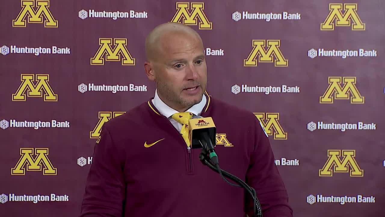 P.J. Fleck reacts after 19-17 loss to North Carolina