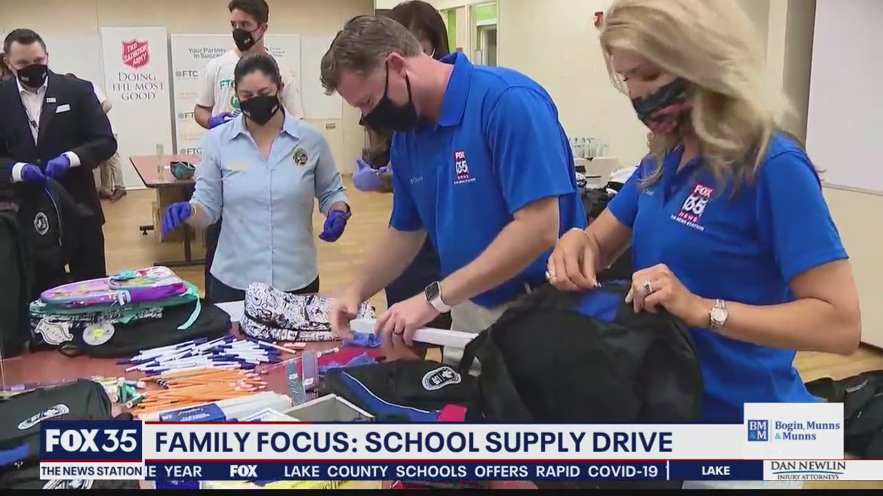 School drive helps kids prepare for new year