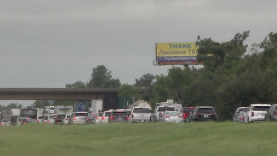 Louisiana evacuees heading to Houston in preparation for Hurricane Ida