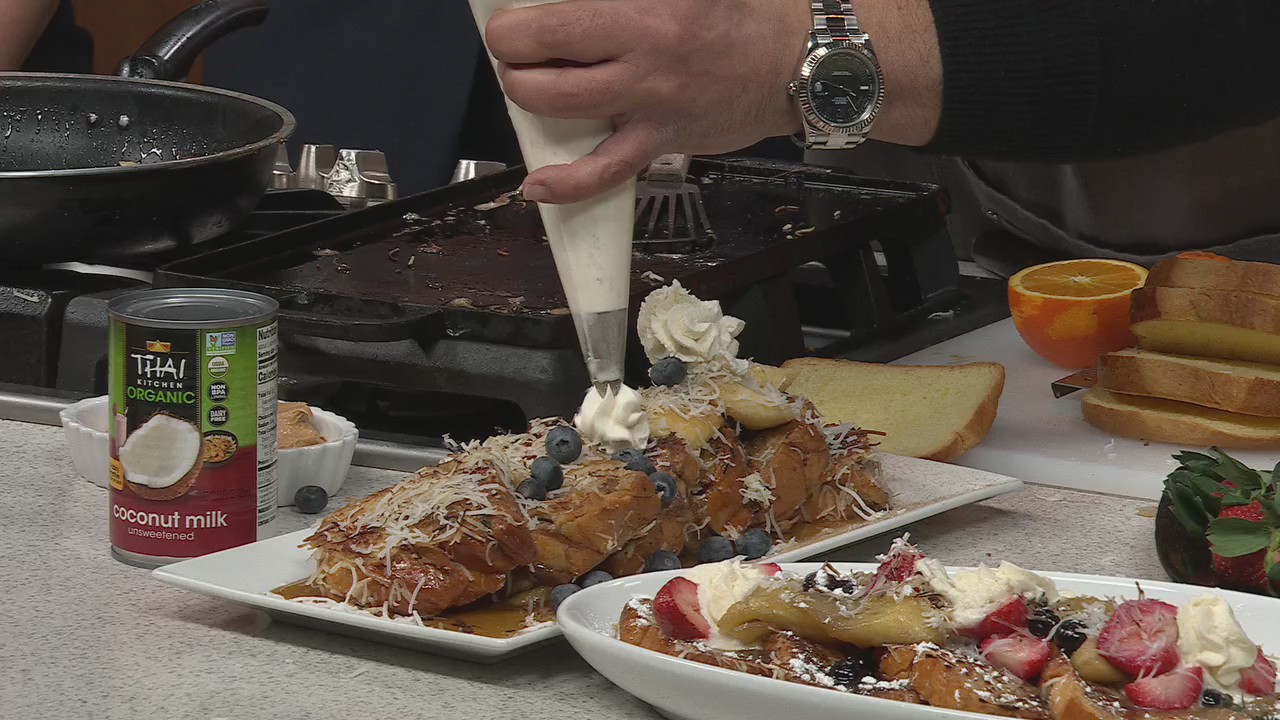 Chef Bobby’s Coconut French toast