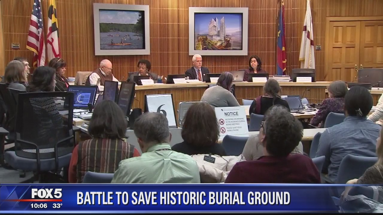 Bethesda church fighting to save historically black burial ground