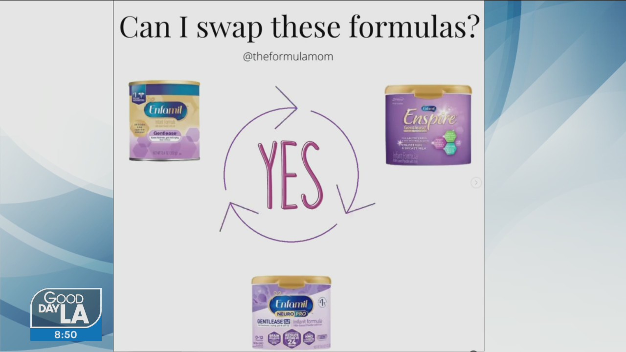 Advice during the baby formula shortage