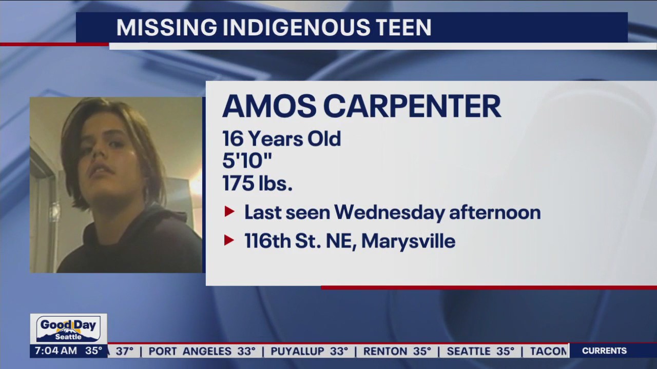 Police seek missing indigenous teenager from Marysville | FOX 13 Seattle