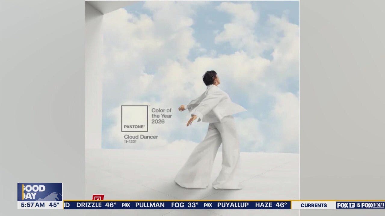 Pantone reveals 'Cloud Dancer' as Color of the Year for 2026
