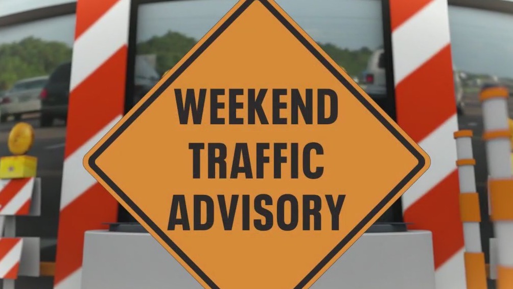 Lane narrowing on part of Loop 101 this weekend