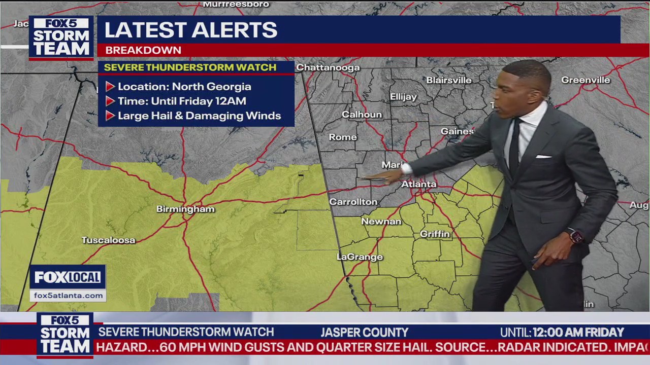 Thursday night forecast