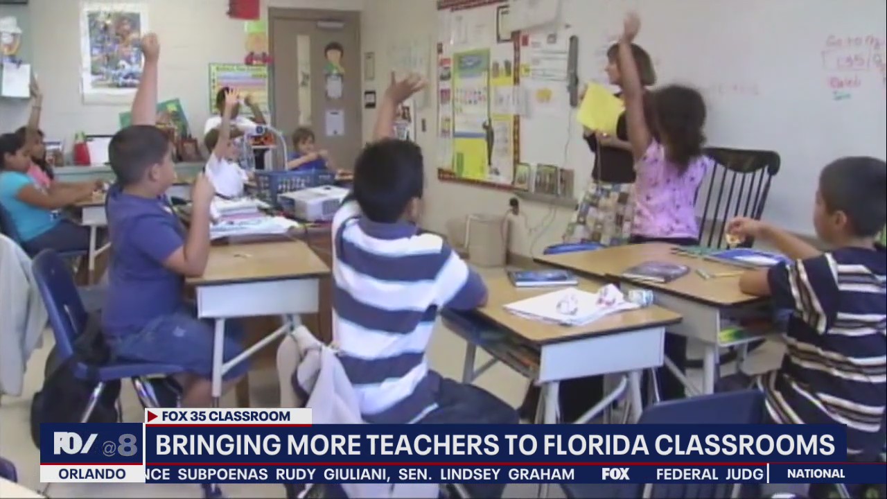 Florida teacher shortage prompting districts to rethink recruitment