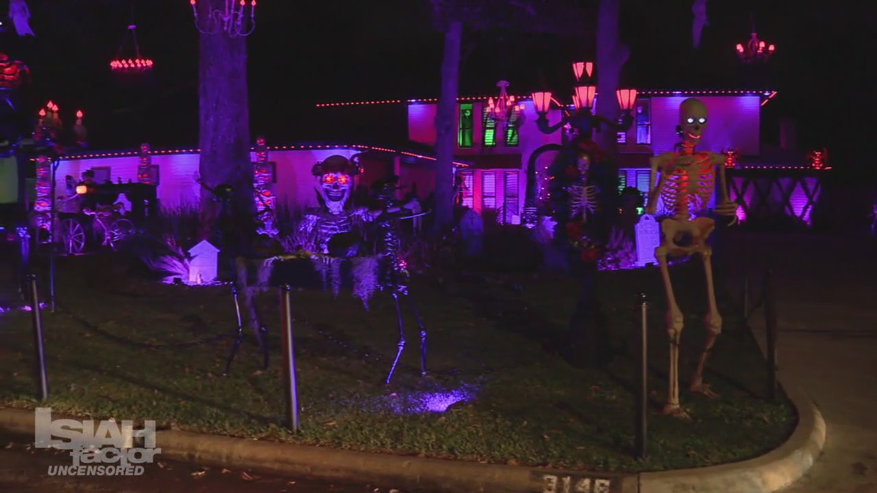 Homeowner talks bringing 'Nightmare on Candy Cane Lane' to life