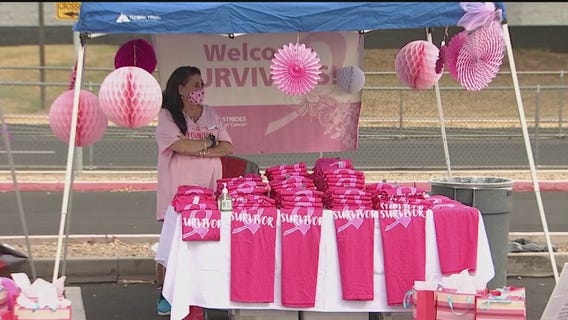 Breast cancer survivors drive through Phoenix metro area to raise awareness