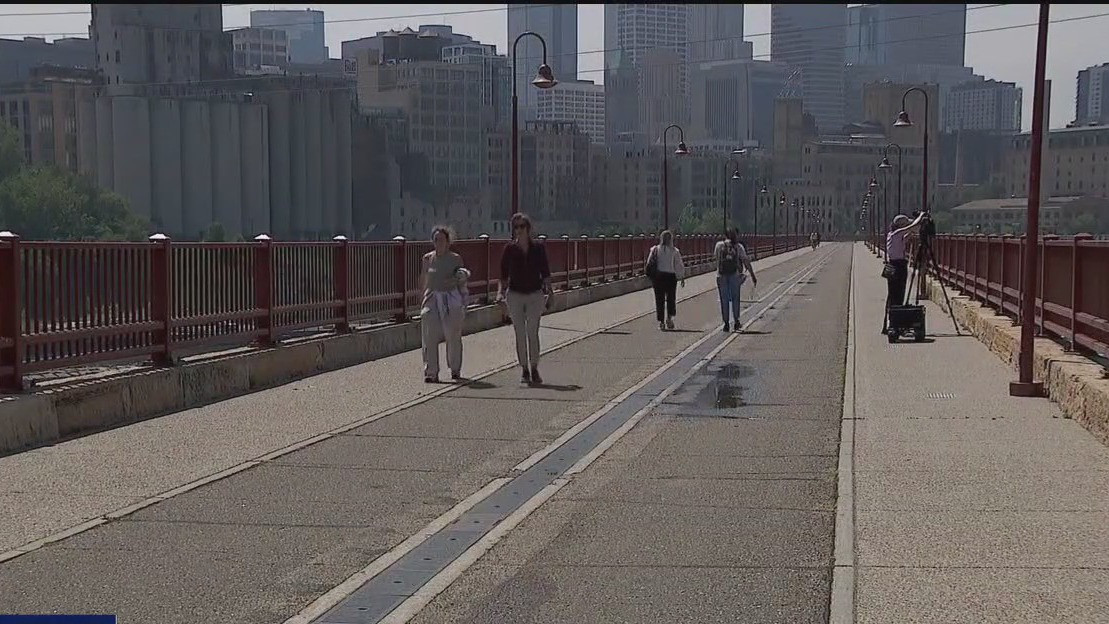 Stone Arch Bridge in Minneapolis officially reopens