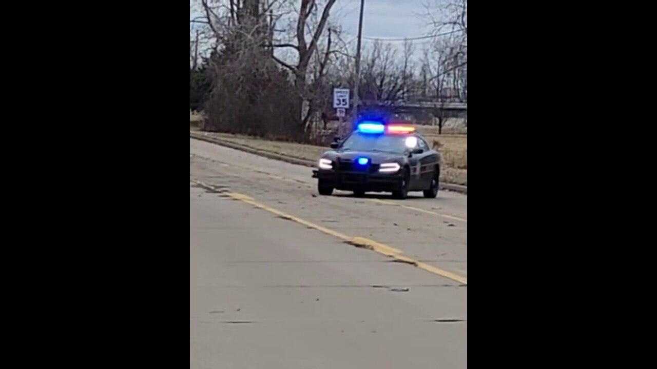 Romulus police arrest suspect on tether Friday