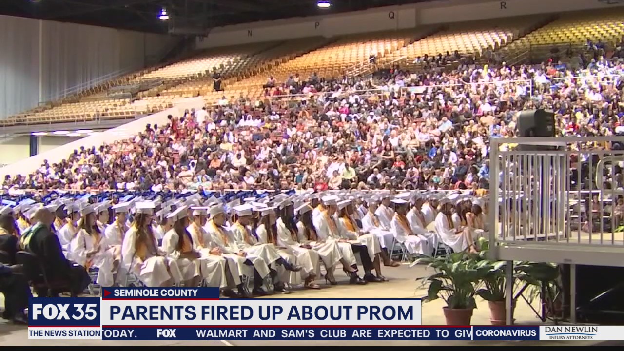 Seminole County parents, students fired up over changes to prom, graduations.