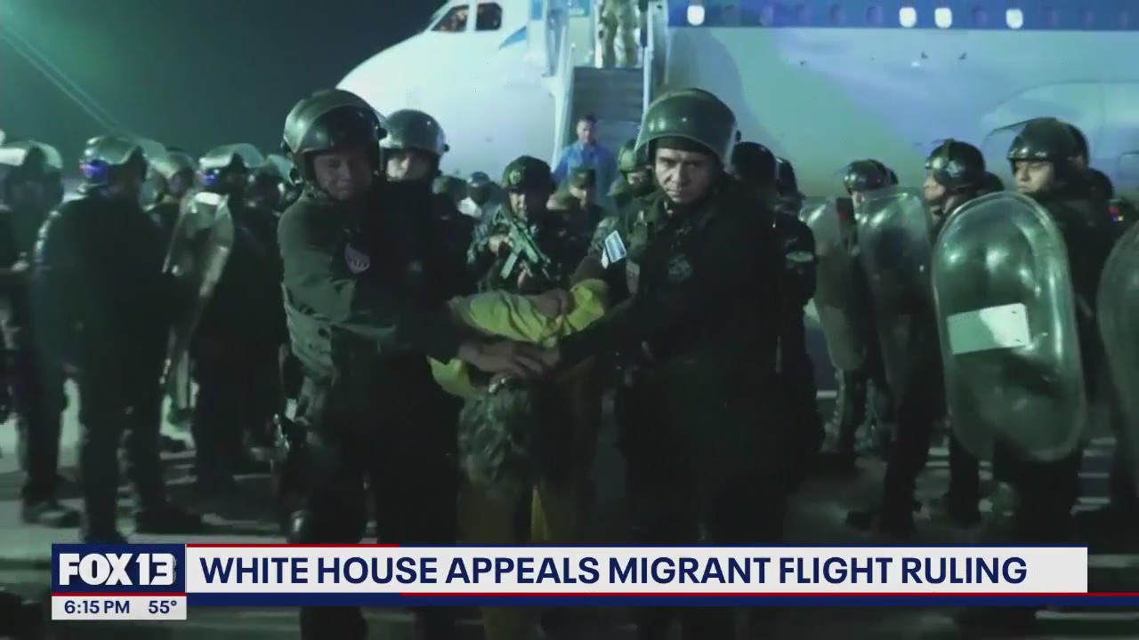 White House appeals migrant flight ruling