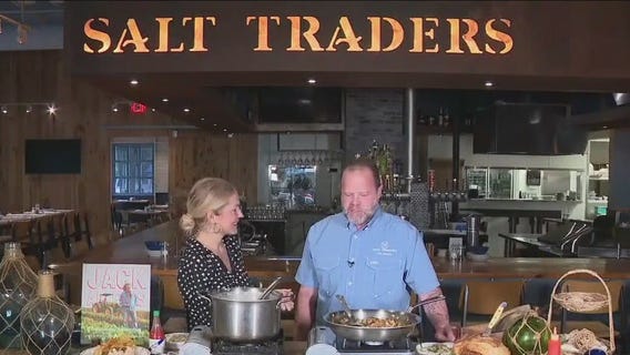 Salt Traders Coastal Cooking preps for Austin Empty Bowl project