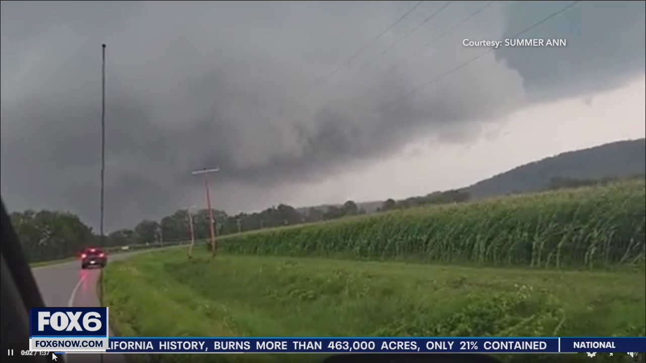 At least 2 Wisconsin tornadoes with Saturday storms
