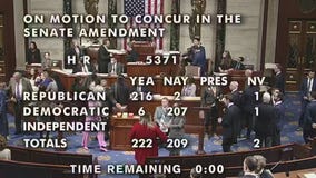 U.S. House passes vote to end government shutdown