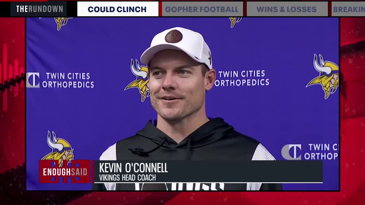 Enough Said: Vikings could cling, Wild are on a roll and going 'Goblin mode'