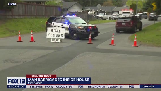 Man barricaded inside of Puyallup home, some residents asked to shelter in place