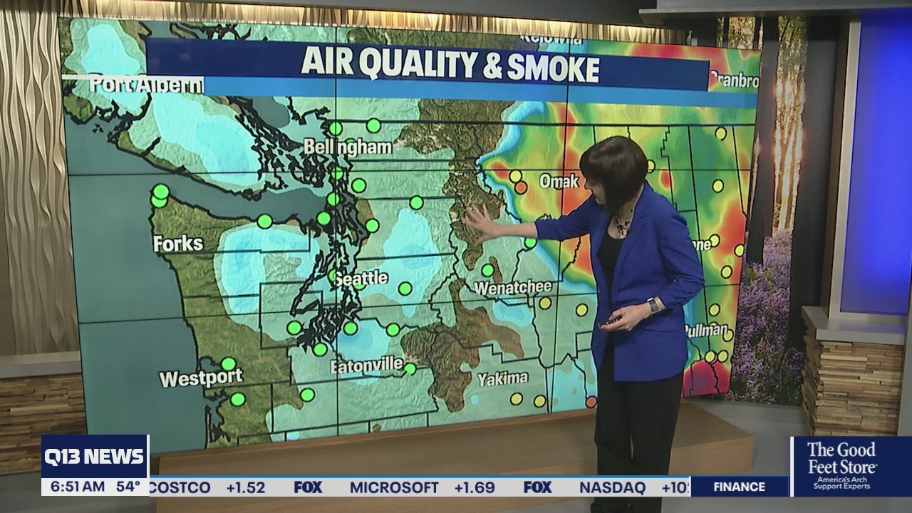 Fog & smoke starts off warm day