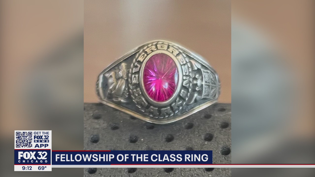 Evergreen Park Community High School ring returned after 45 years