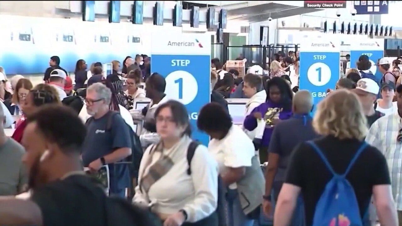 Holiday travel rush taking off