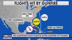 FAA suspends Haiti flights after gunfire hit planes
