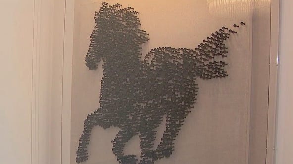 Art on display inside north Scottsdale home l Cool House