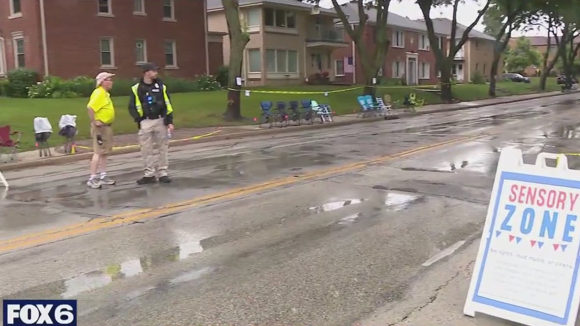 Wauwatosa parade sensory zone