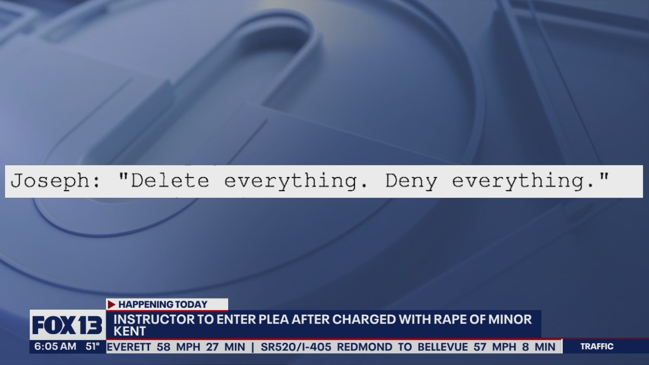 Kent Schools instructor to enter plea after charges for rape of a minor