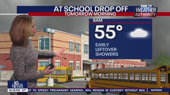 Weather Authority: 10 p.m. Thursday forecast