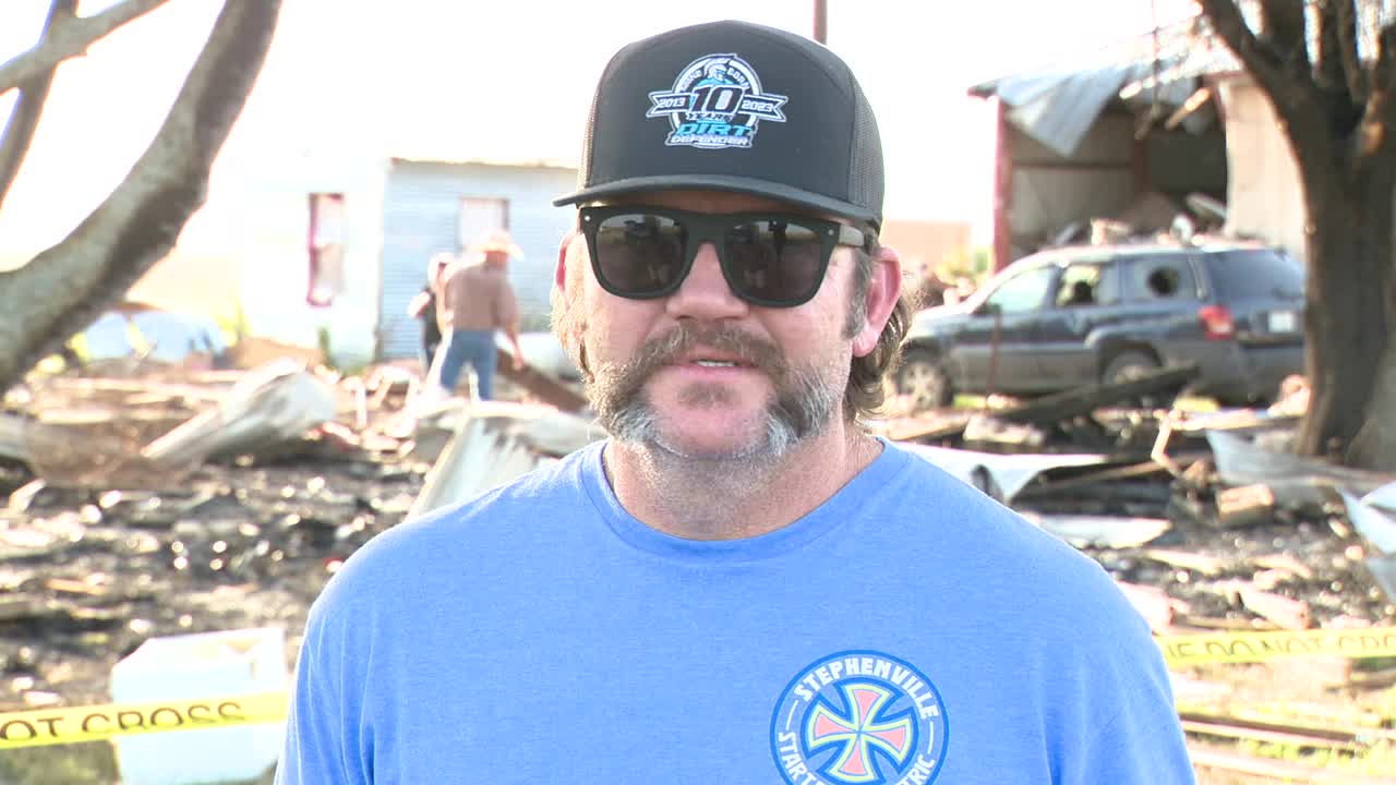 Neighbor describes house explosion