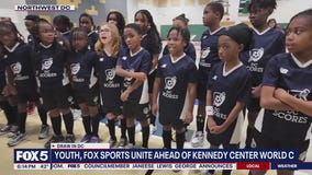 FOX Sports teams up with local youth for event mixing soccer and poetry