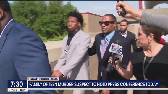 Family of Frisco teen murder suspect to speak today